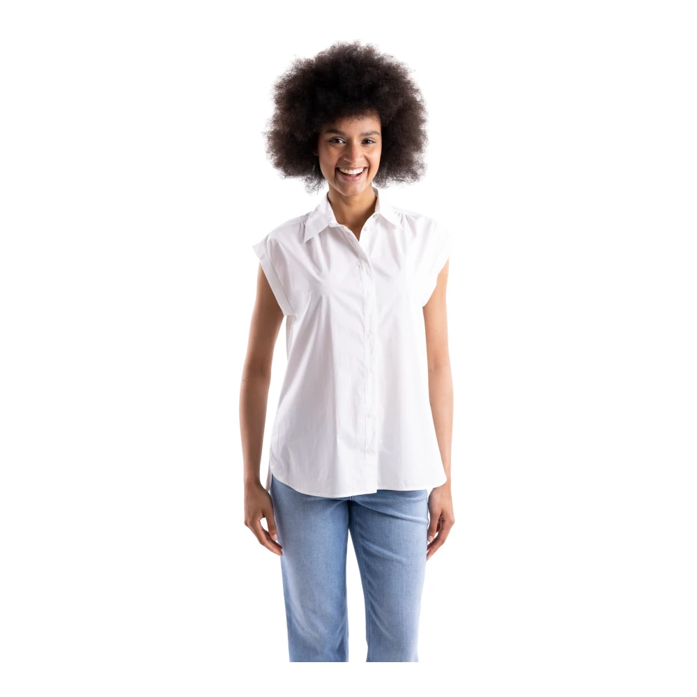 Marella Donna Bianco Camicette S, New,
