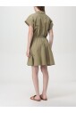 mini-robe-popeline-verte