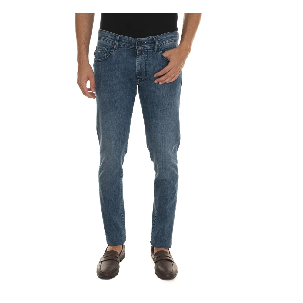 Tramarossa Aanpasbare 5-pocket denim jeans Blue Heren