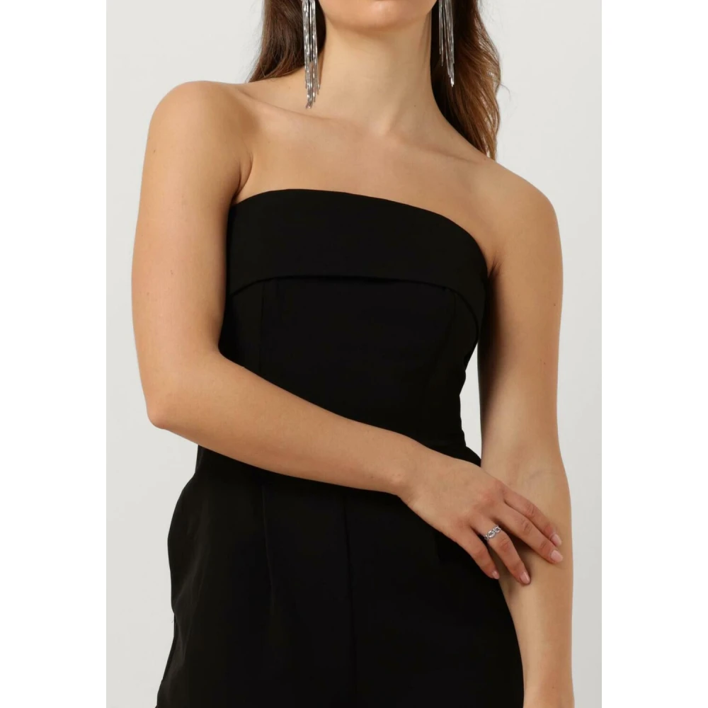 Selected Femme Black Strap Jumpsuit Black Dames