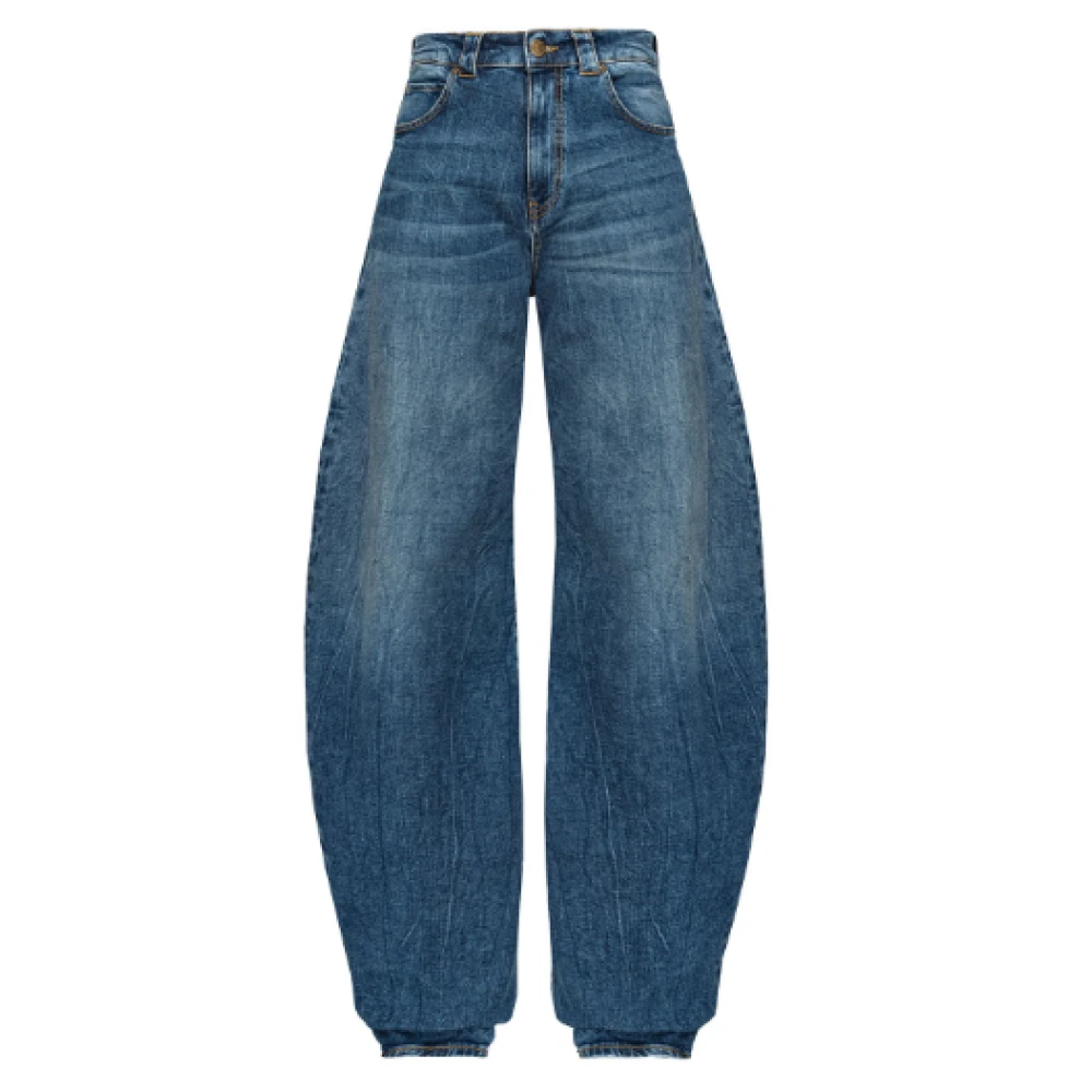 Pinko Loose-fit Jeans Blue Dames
