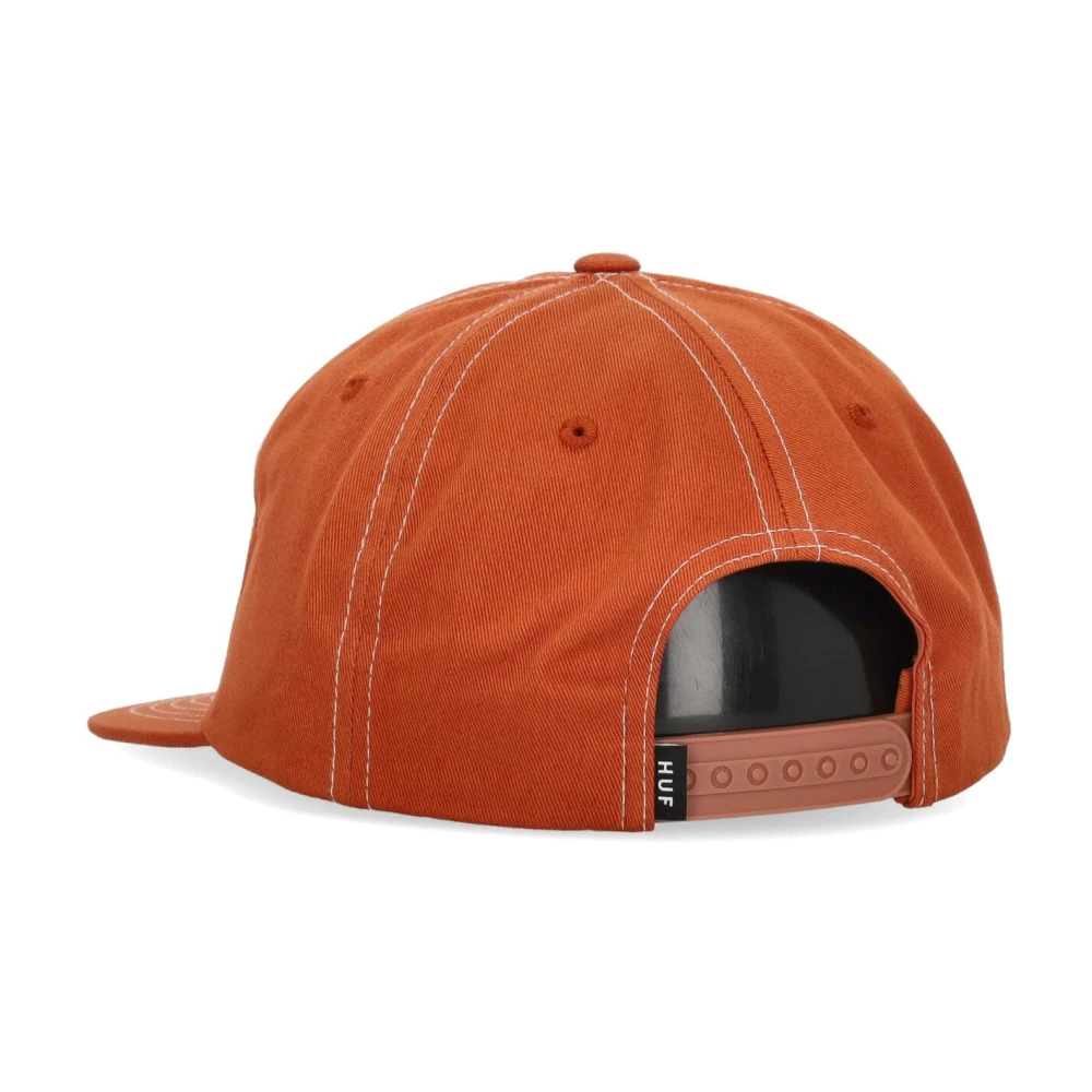 HUF Platte Klep Triple Triangle Snapback Brown Heren