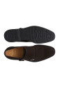 chaussures-a-double-boucle-en-daim-marron
