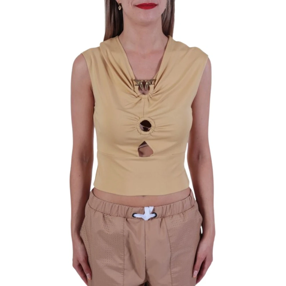 Pinko Donna Giallo Top, S, New,