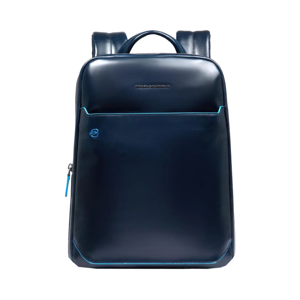 Piquadro Homme Bleu Sacs, Taille: One Size Sac À Dos Personnalisable Pour Ordinateur Et Ipad® Avec Protections Antichoc Et Rfid