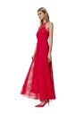 fuchsia-georgette-chantilly-kant-jurk