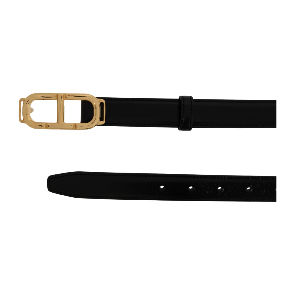 Tom Ford Leren riem Black Dames