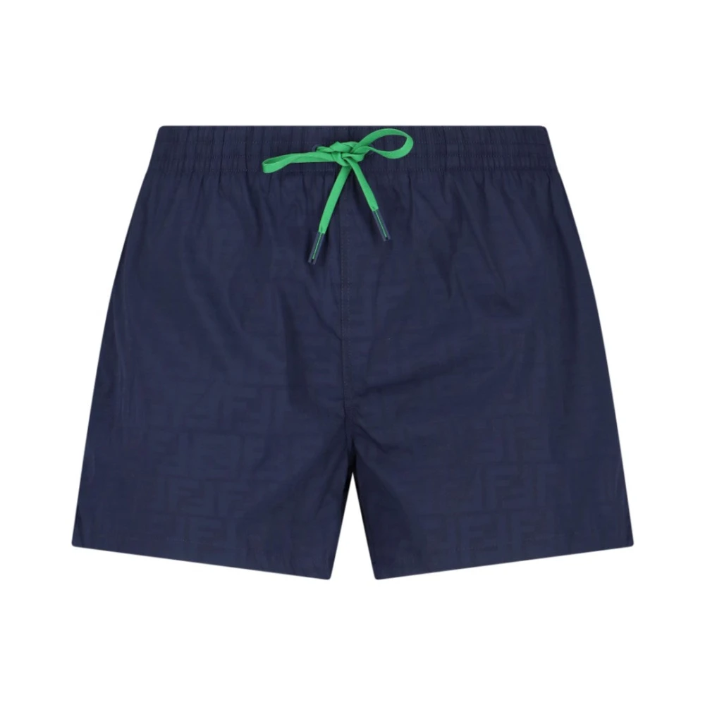 Fendi Hombre Azul Trajes De Baño, Talla: M