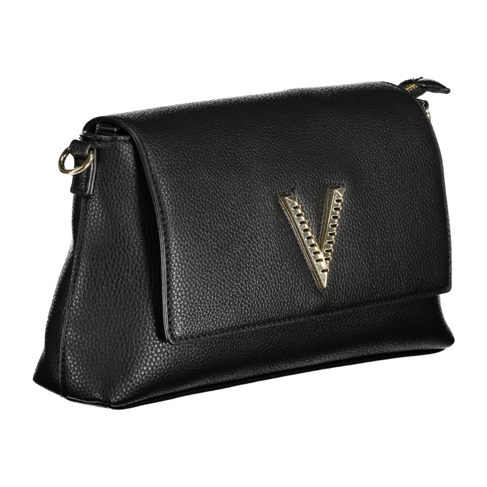 Valentino by Mario Valentino Zwarte Schoudertas met Verstelbare Band Black Dames