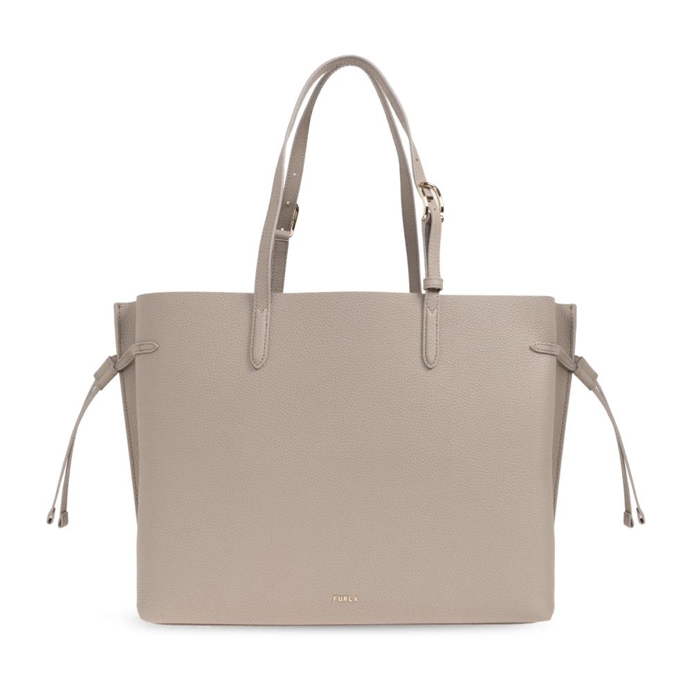 Furla Shopping Bags, Female, One Size, Ava Large Shopper Bag Gray