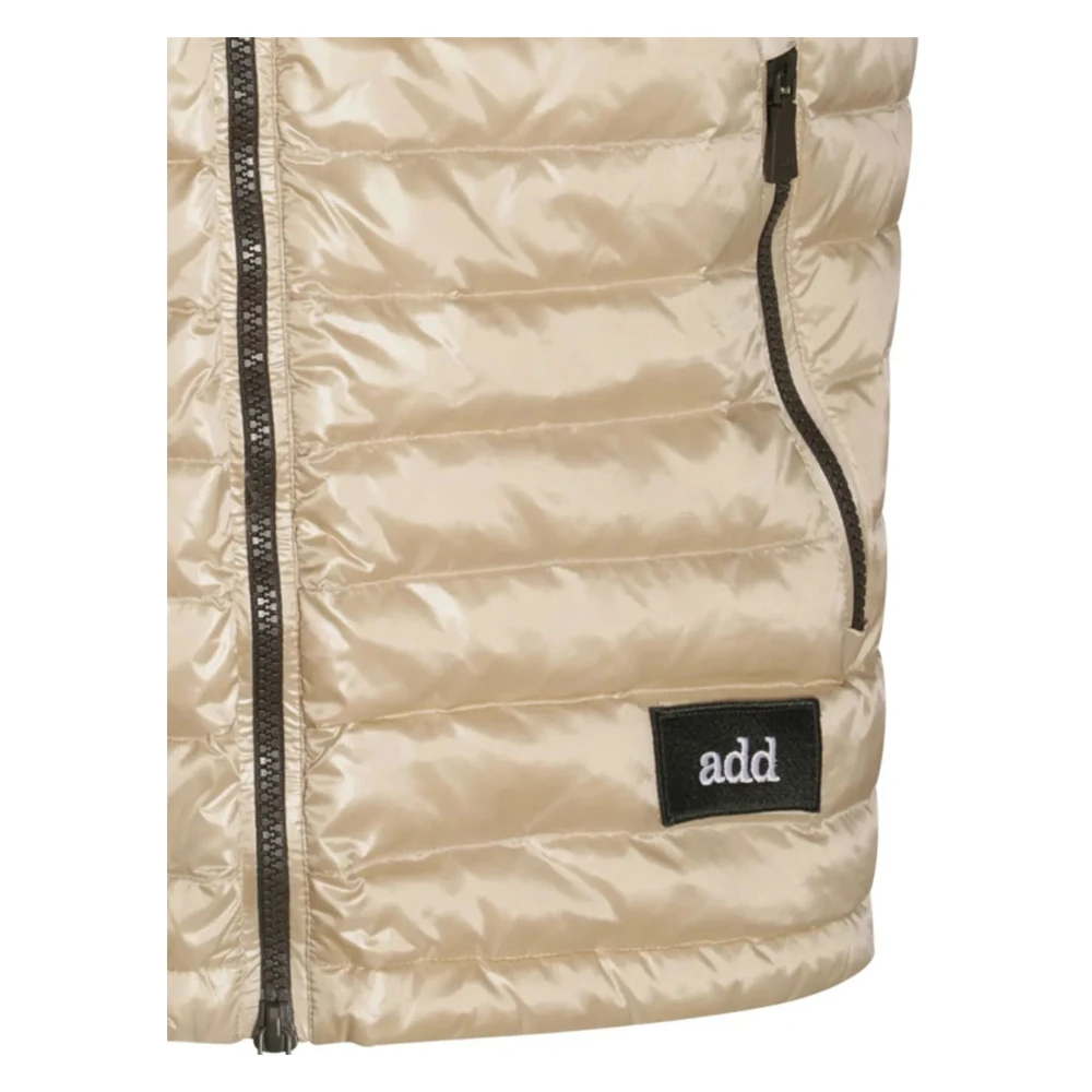 add Klimop Donsvest Beige Heren