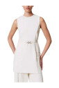 polyester-jurk-met-afneembare-riem
