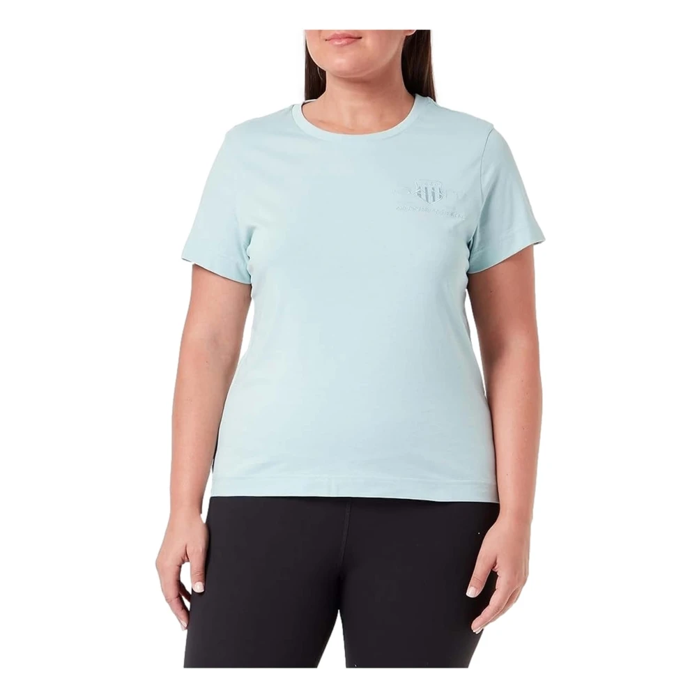 Gant Run It T-shirt Blue Dames