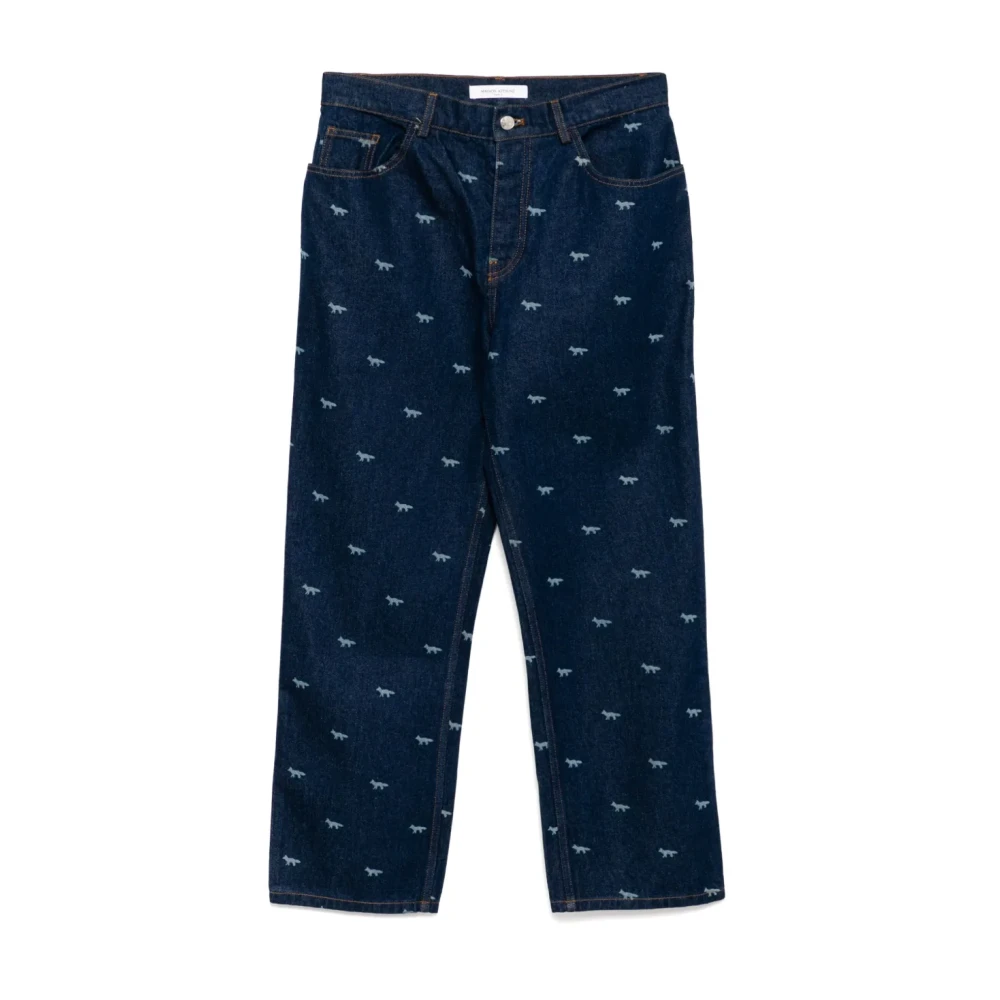 Jeans > Straight Jeans - - Maison Kitsuné - Modalova