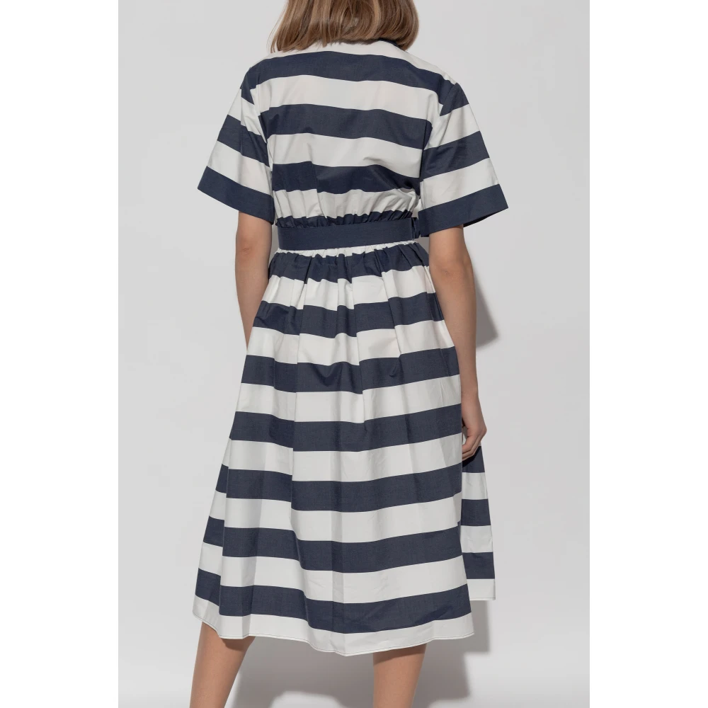 Kate Spade Jurk met gestreept patroon Blue Dames