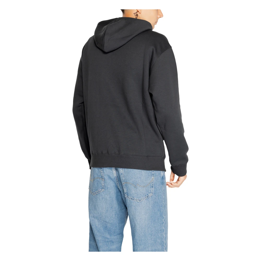 New Balance Katoenen Heren Sweatshirt Herfst Winter Collectie Black Heren