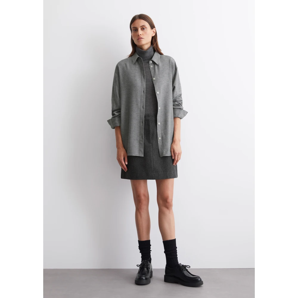 Marc O'Polo Relaxte blouse Gray Dames