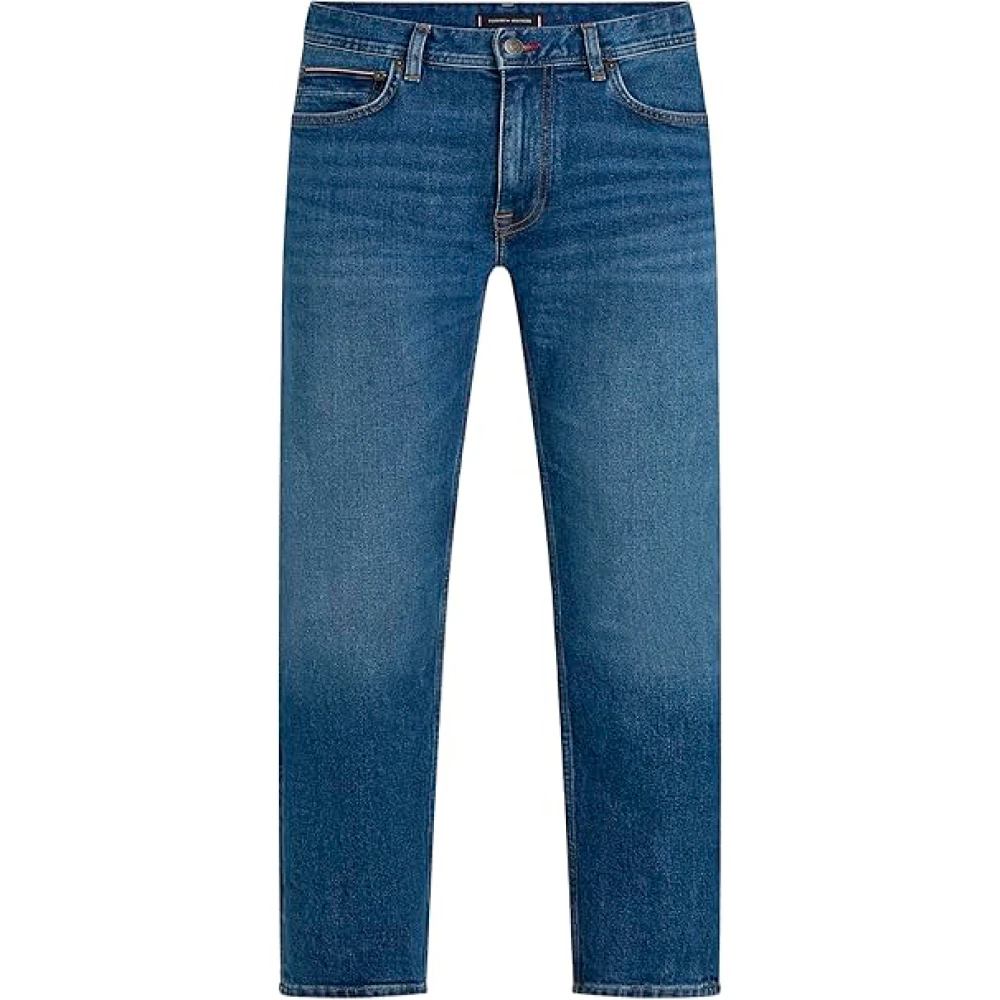 Tommy Hilfiger Men's Blue Slim-Fit Jeans,, Slim-Fit Jeans W32 L32