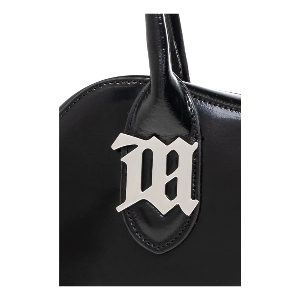 Misbhv Leren tas Black Dames
