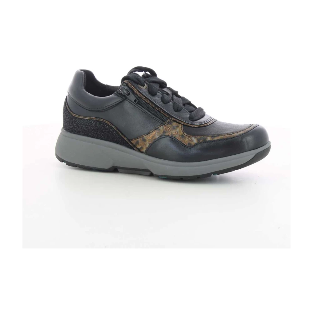 Xsensible Modieuze Cognac Lima W23 Sneakers Black Dames