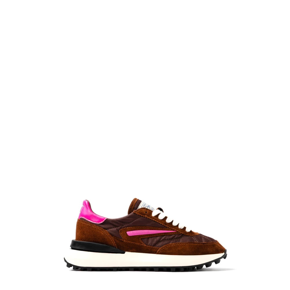 D.a.t.e. Athleta Nylon Dames Schoenen Bruin