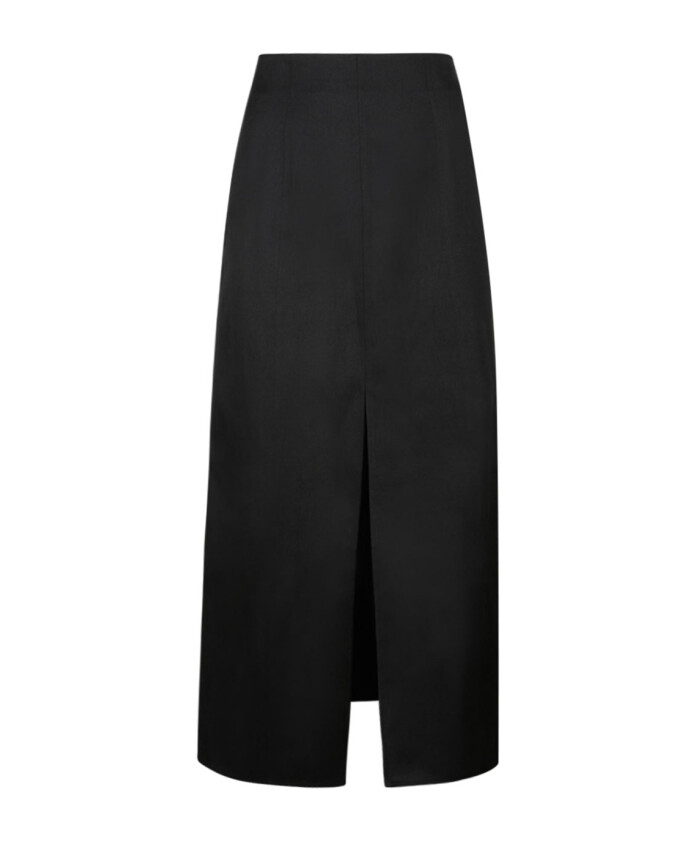 black-midi-skirt-culotte-style