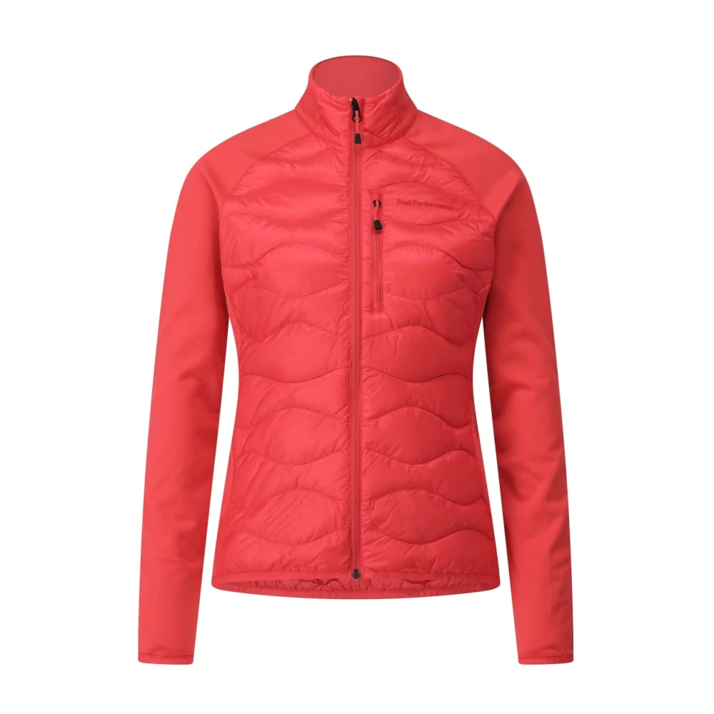 Peak Performance Sportieve donsjas met capuchon Red Dames