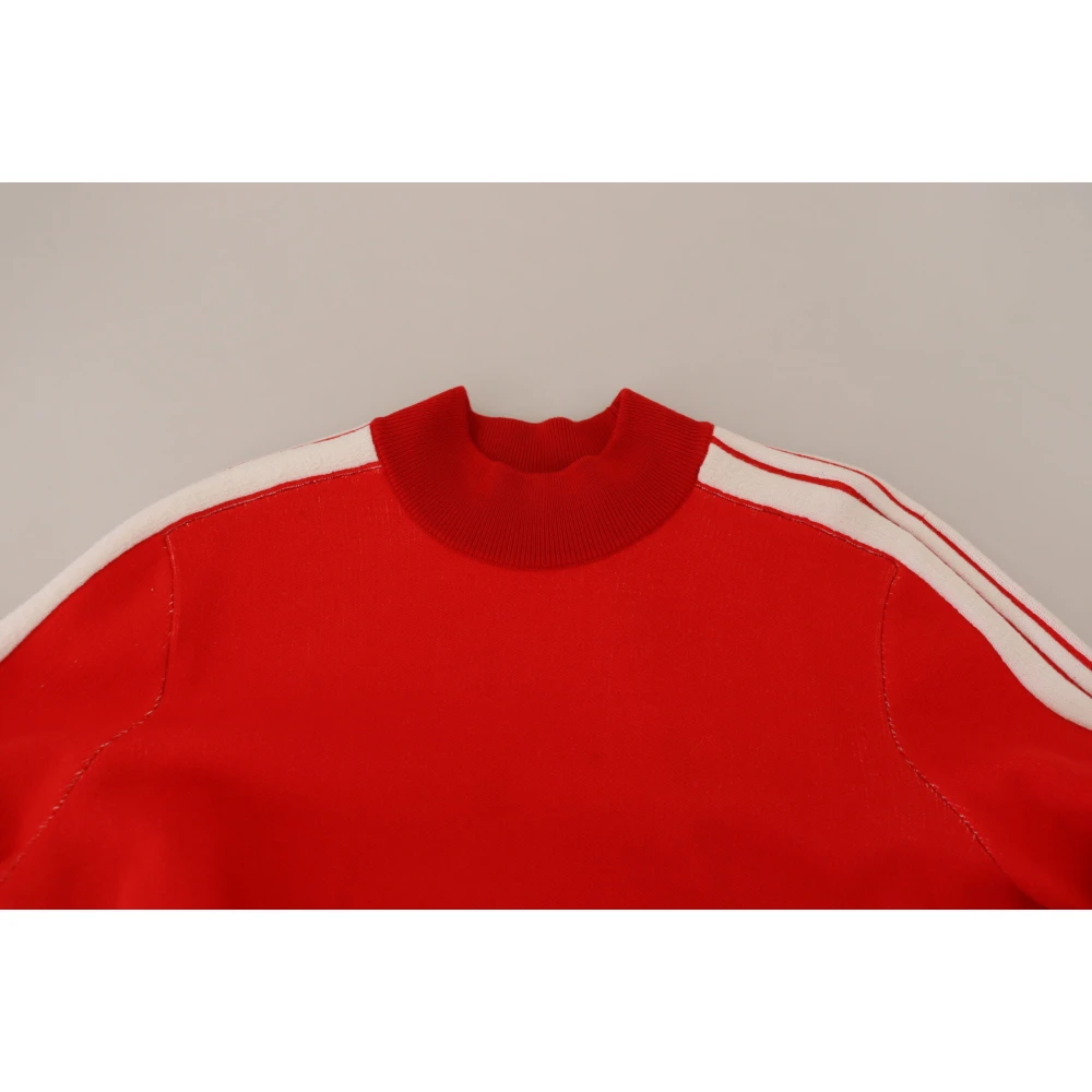 Gcds Rode Elegante Heren Trui Red Heren