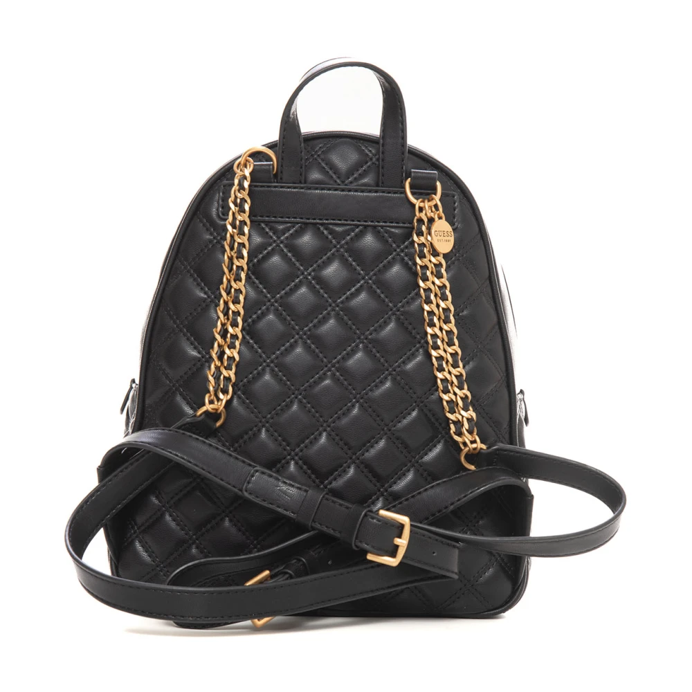 Guess Stijlvolle Rugzak voor Reizen Black Dames