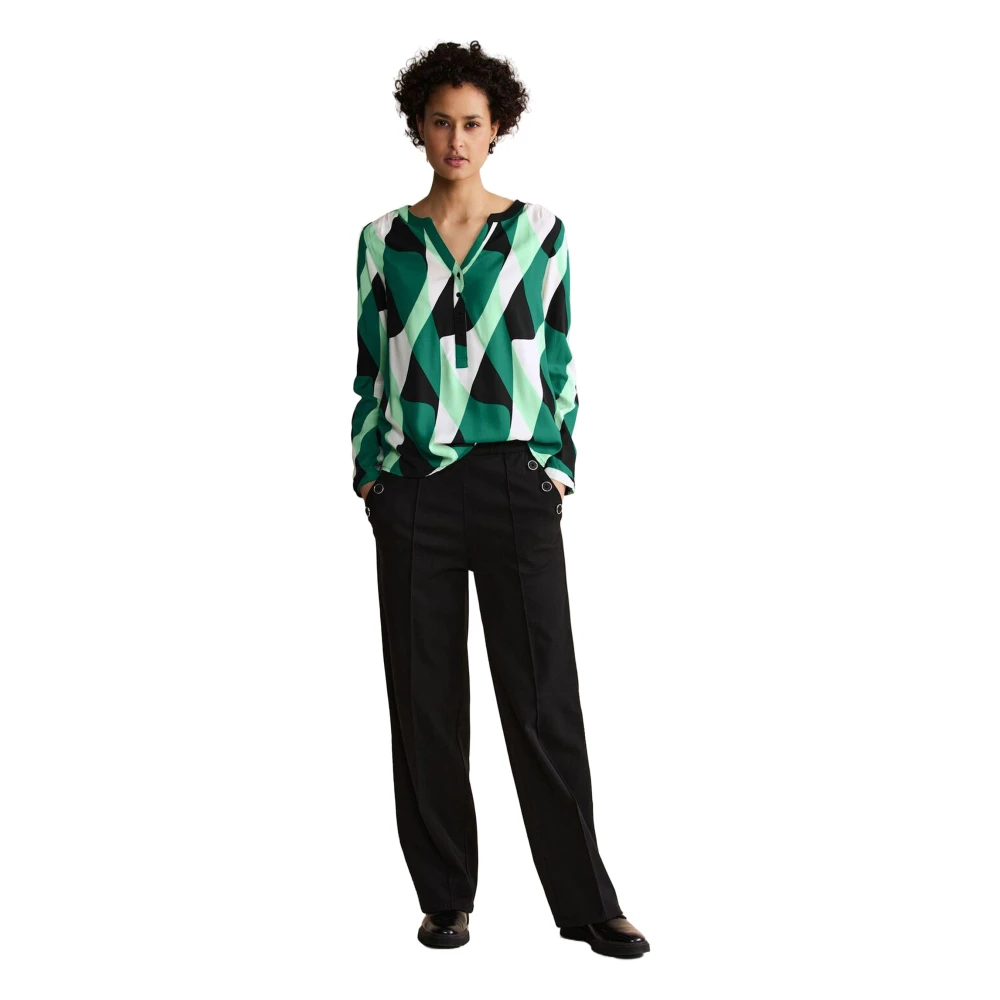 Street One Blouses Green Dames