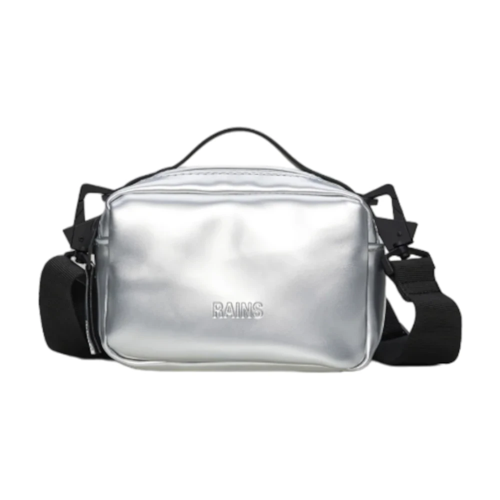 Rains Box Bag Micro Gray Heren