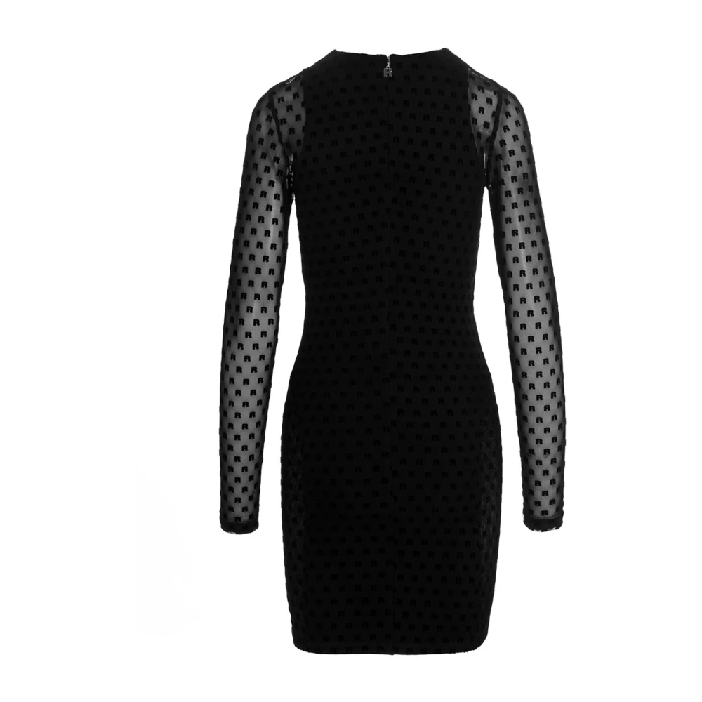 Rotate Birger Christensen Monique Jurk Black Dames
