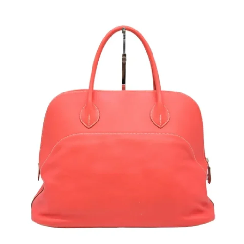 Hermès Vintage Pre-owned Fabric handbags Pink Dames