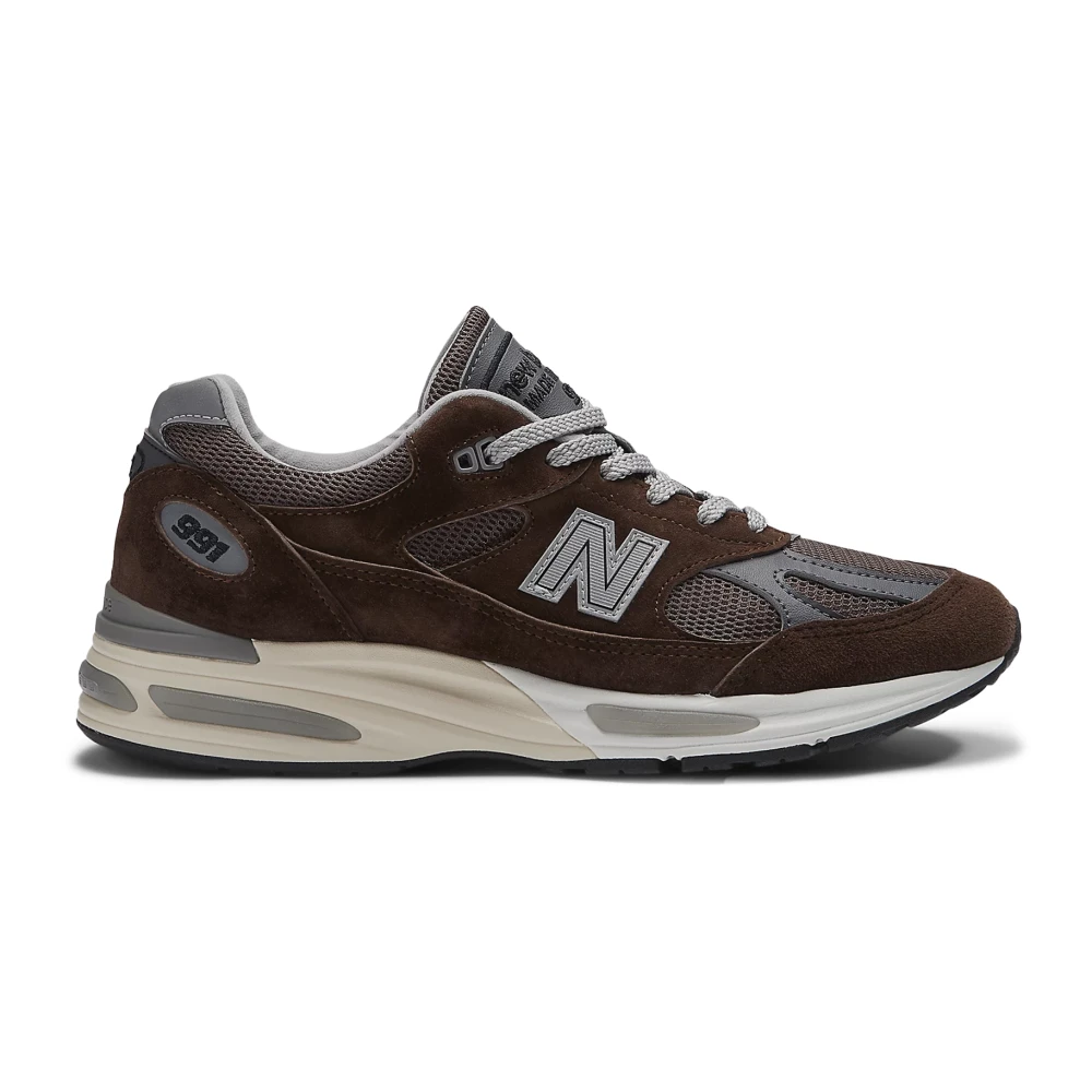 New Balance Bruna Sneakers 991v2 Pinecone/Brown/Smoked Pearl Brown, Herr