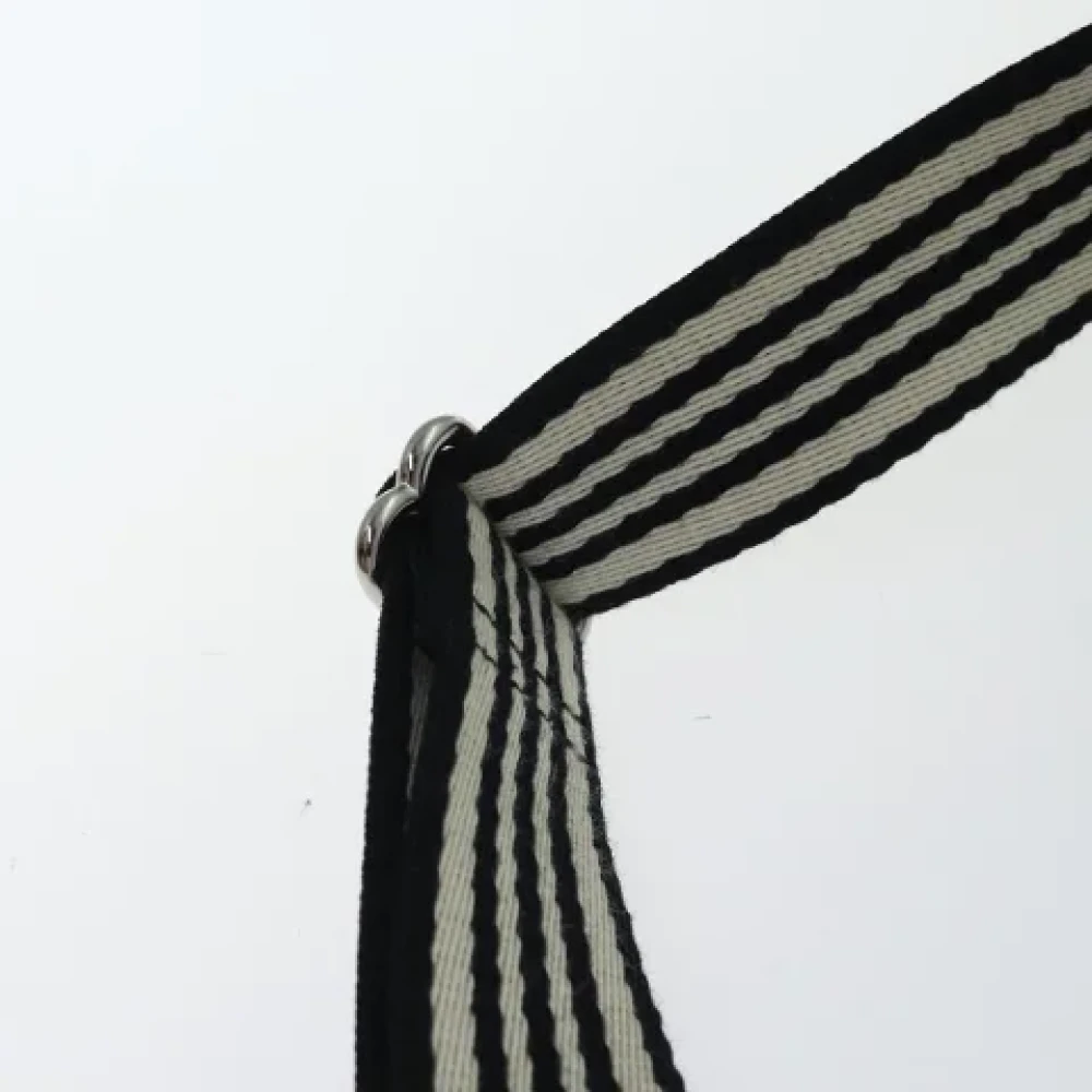 Burberry Vintage Pre-owned Canvas shoulder-bags Black Dames