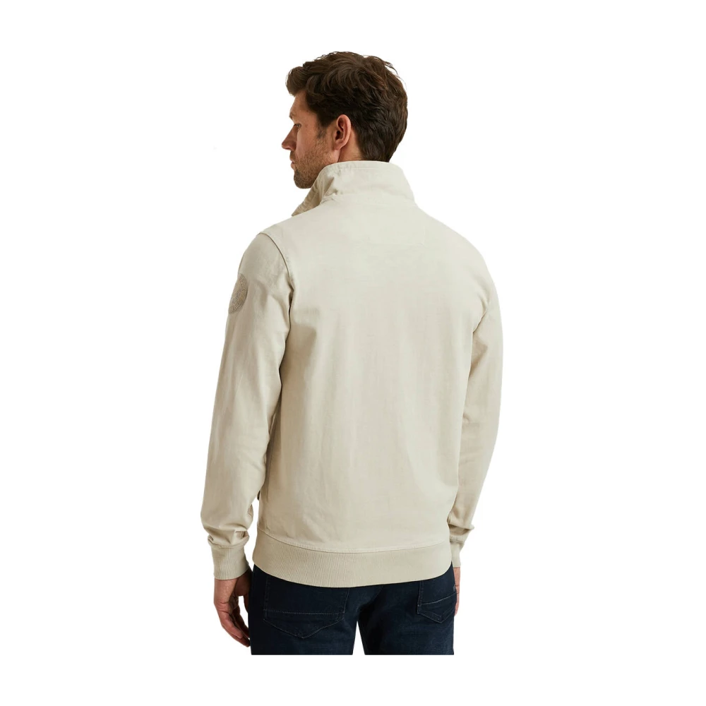 PME Legend Knoopjas Open Einde Jersey Beige Heren