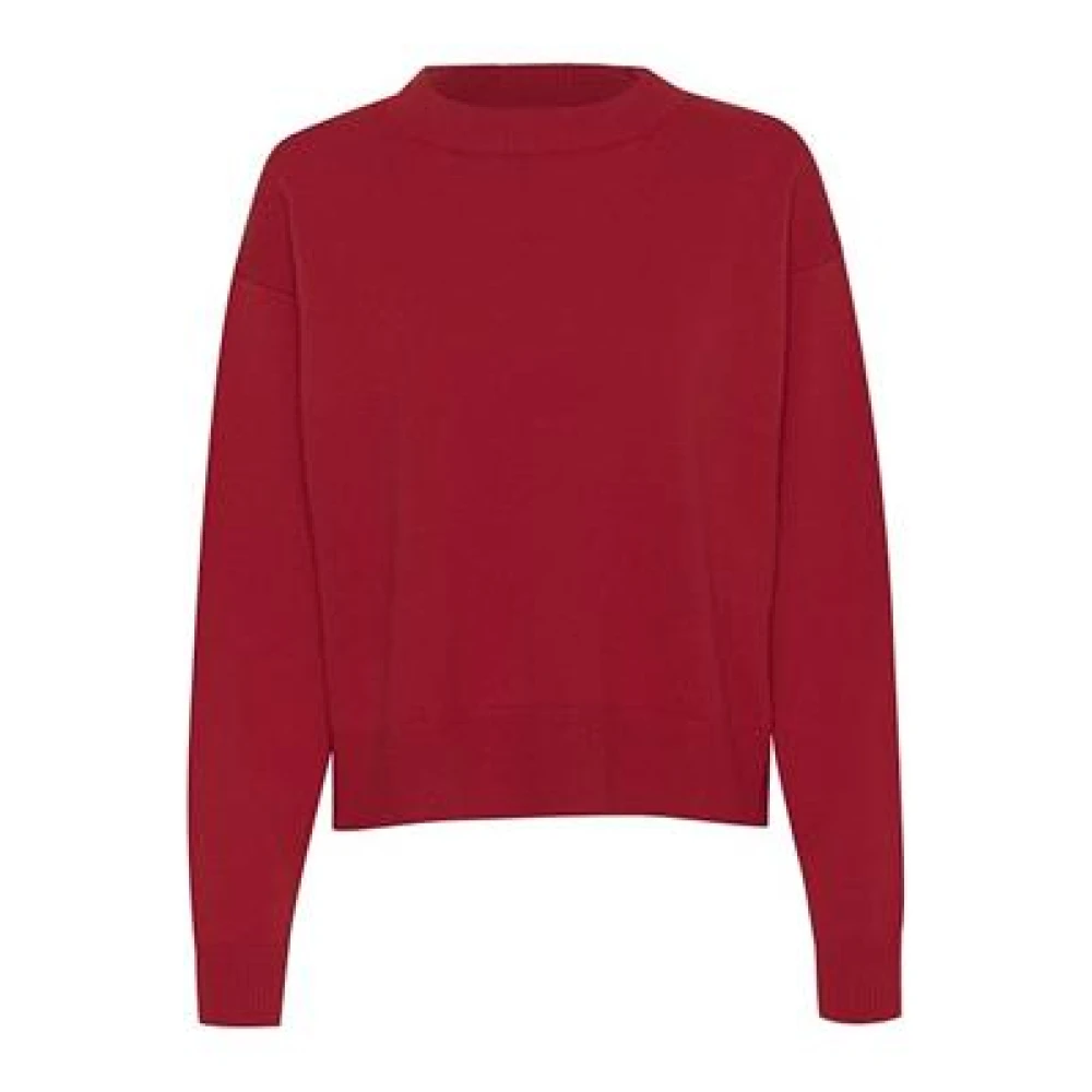 Rød Mariapw Pullover Genser 100% Ull