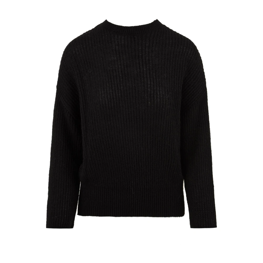 Akep Vrouw Zwart Truien & Vesten Dames, M, Wol, Mgkd 07109 Sweater