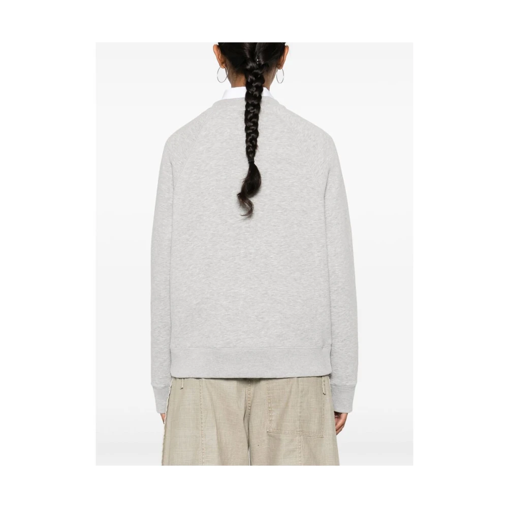 Zadig & Voltaire Grijze Kristalvleugels Sweatshirt Gray Dames