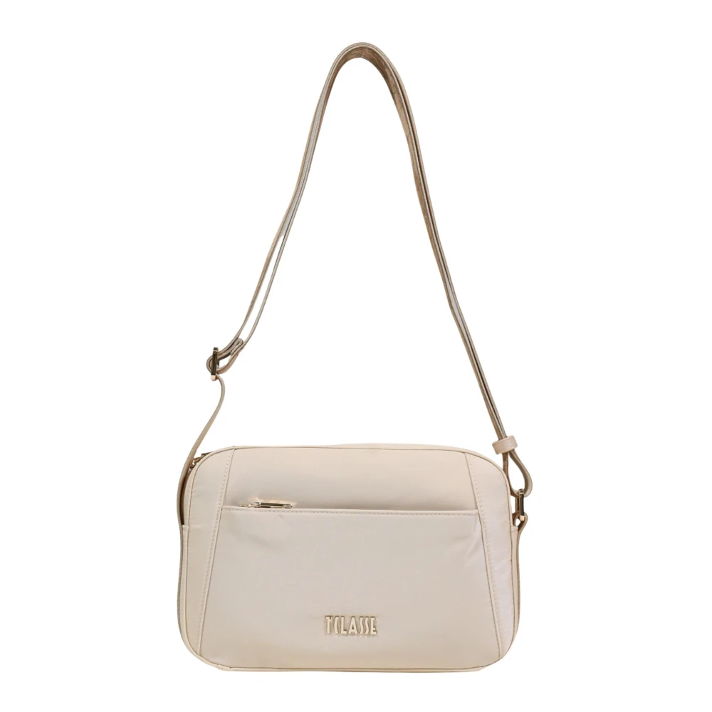 Alviero Martini 1A Classe Beige Reporter Shoulder Bag - Female - Shoulder Bags - One Size - Bags