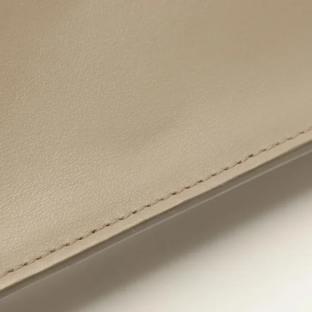 Chloé Pre-owned Leather shoulder-bags Beige Dames