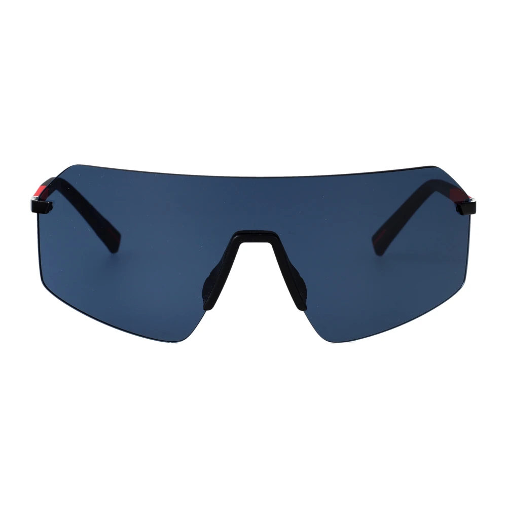 Prada Linea Rossa Man Sunglass PS B50S - Frame color: Black, Lens color: Dark Blue - Image 3