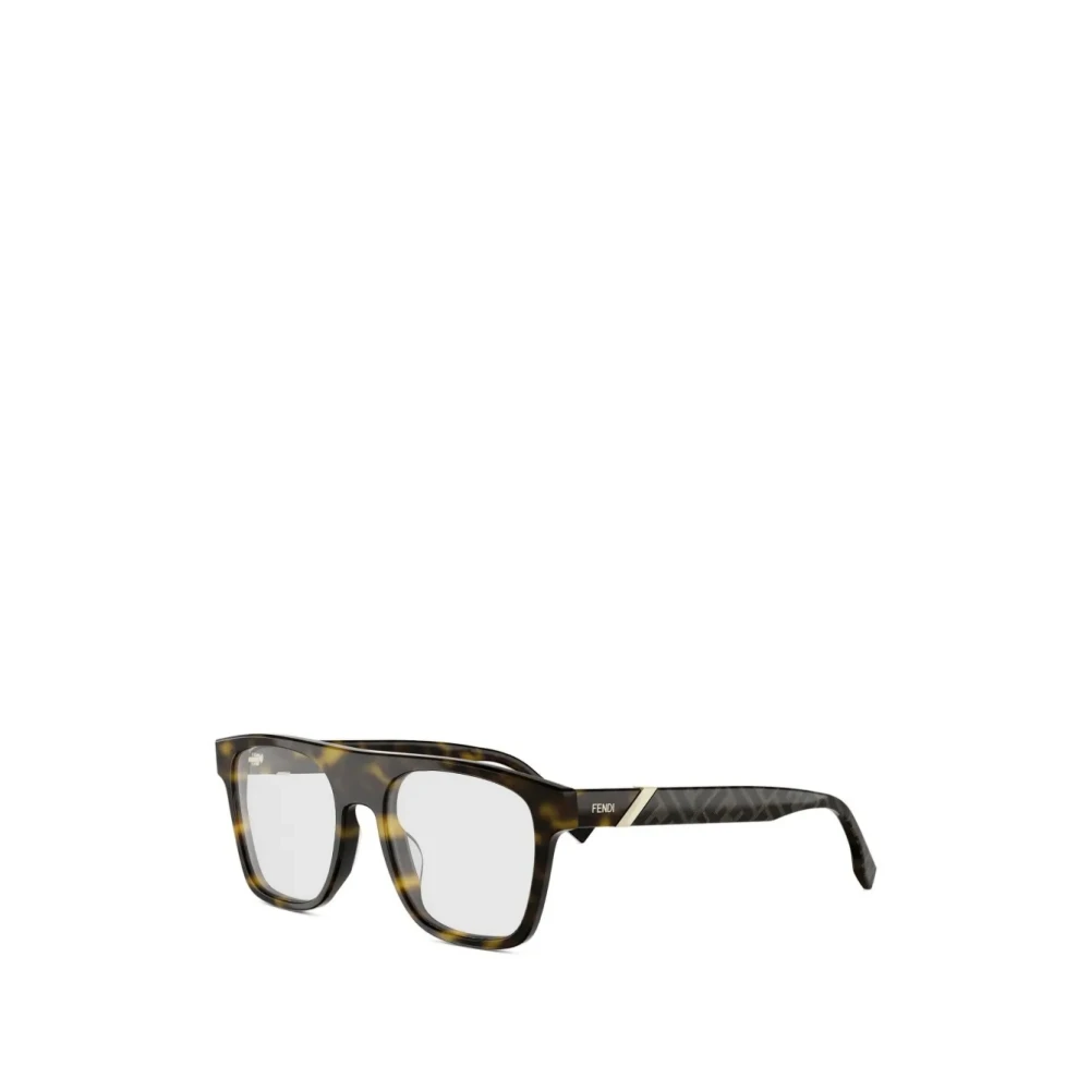 Fendi Men's Brown Glasses, 53 Mm, Eyeglasses