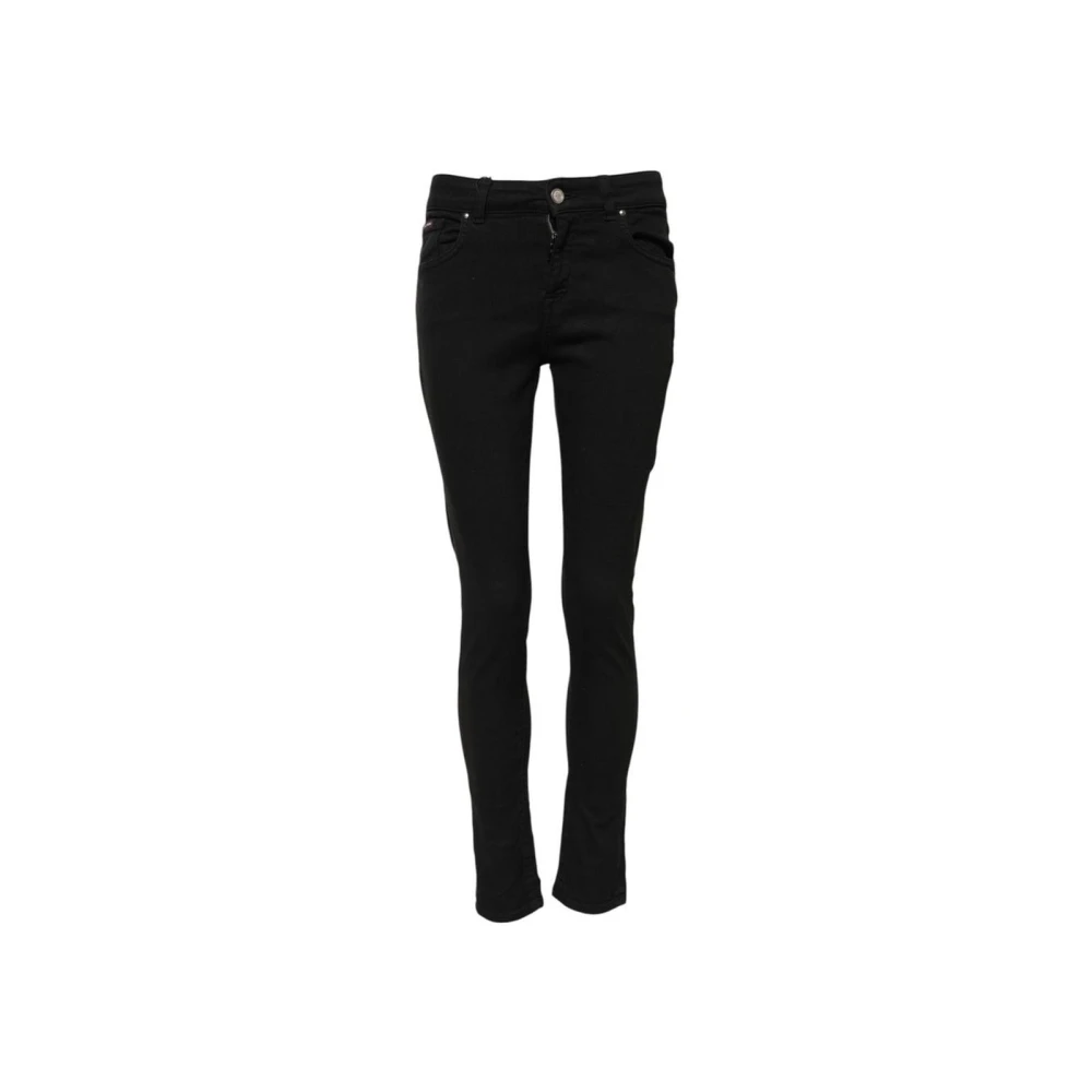Dolce & Gabbana Damen Schwarz Jeans, K, Xsgröße: