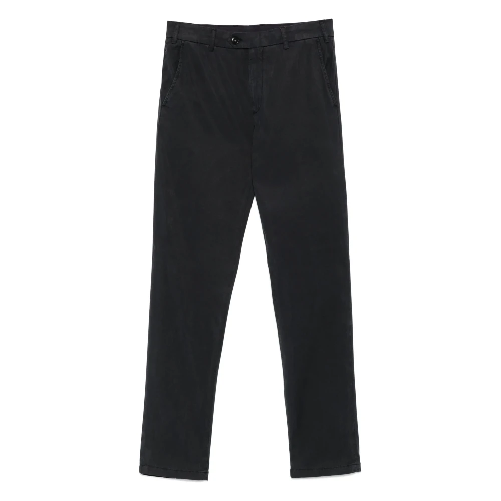 Canali broek met zakken Blue Heren