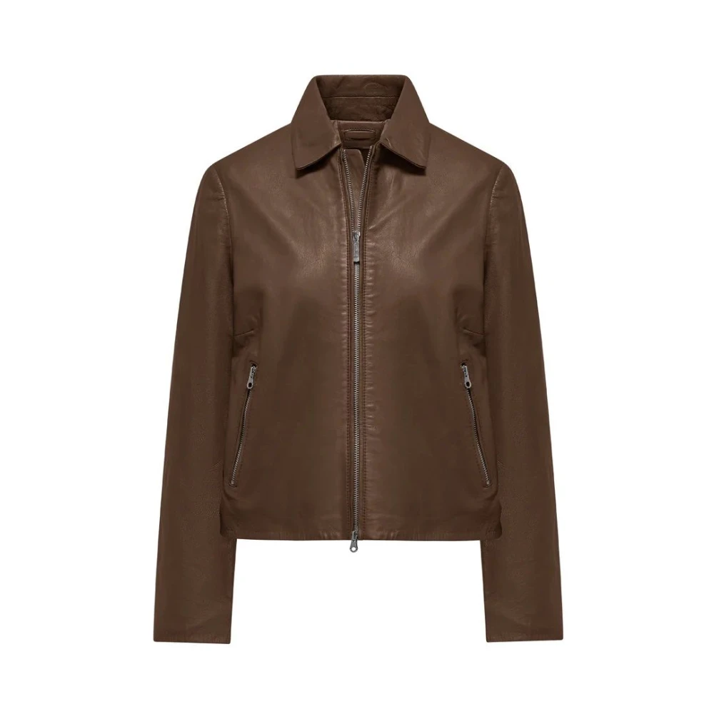 Bomboogie Donna Marrone - Leather Giacche - Jackets - S