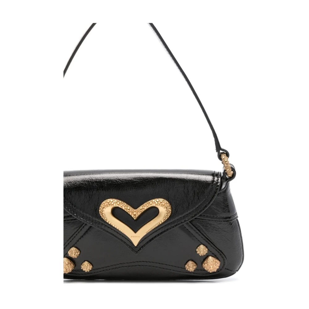 pinko Zwarte Schoudertas Black Dames