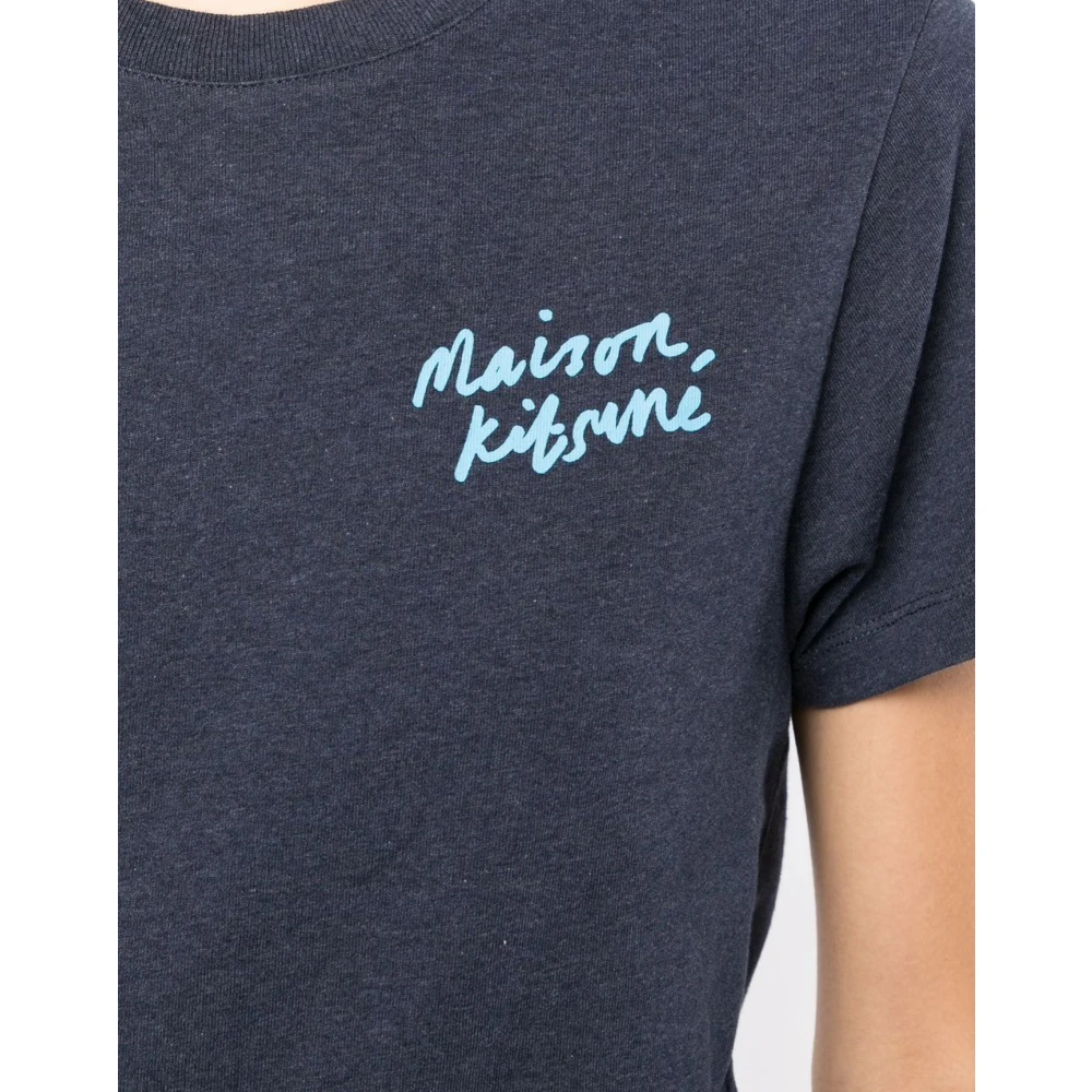 Maison Kitsuné Tops Blue Dames
