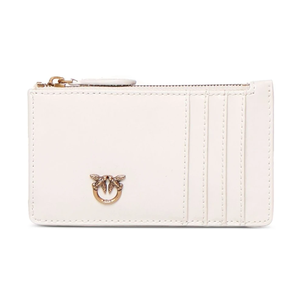 Pinko Women's White Airone Card Holder - Wallets & Cardholders - One Size - Accessories