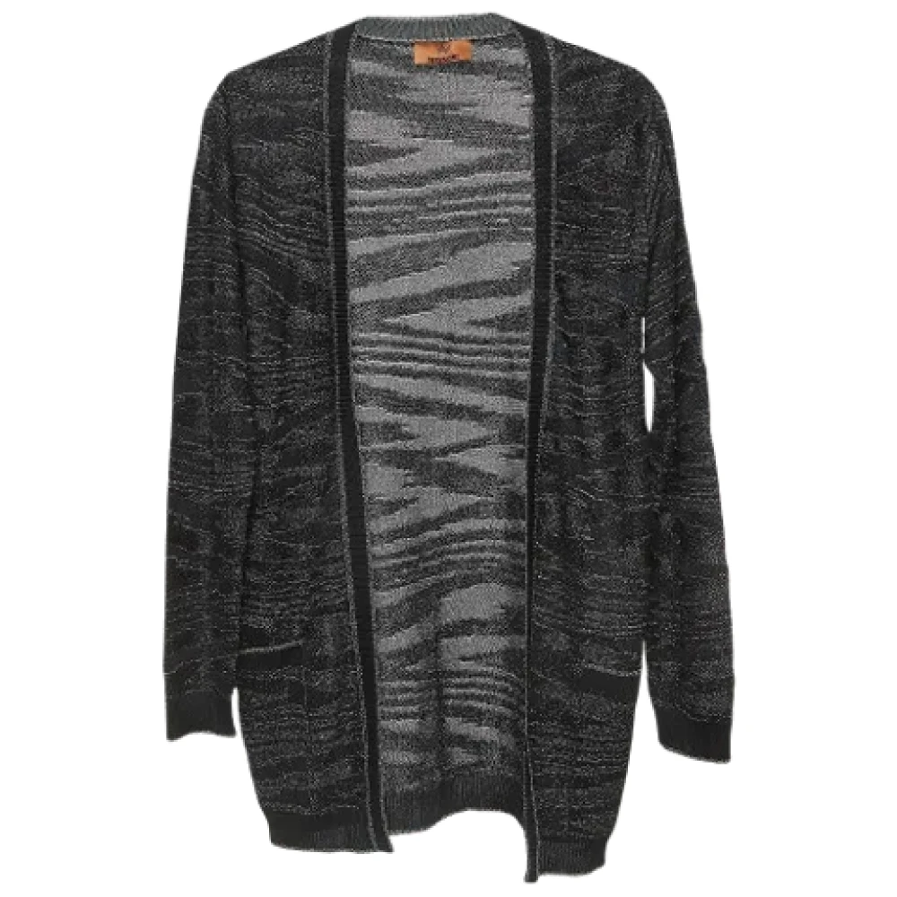 Missoni Pre-owned Knit outerwear Black Dames